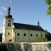 The church nowadays (© farnost-srbska-kamenice.cz)