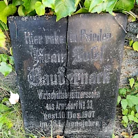 Tombstone Gaudernack, Franz Josef (© Sebastian Weise/EEL)